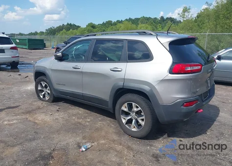 2015 Jeep Cherokee Trailhawk из США, поврежденный, VIN 1C4PJMBS9FW786081